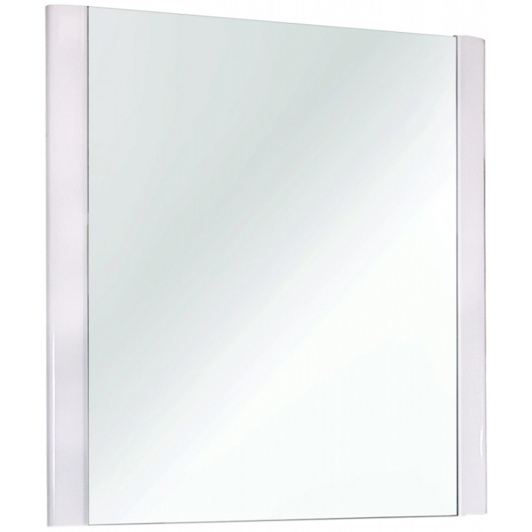 Зеркало UNI, 75 см, без подсветки, белый