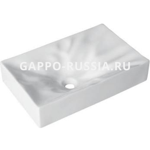 Накладная керамическая раковина Gappo GT406 360х575