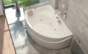 Акриловая ванна Marka One Catania 01кт1510л левая 150*105 см