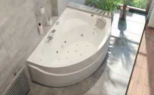 Акриловая ванна Marka One Catania 01кт1510п правая 150*105 см