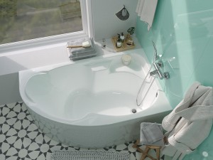 Акриловая ванна Marka One Diana 01ди1710п правая 170x105 см