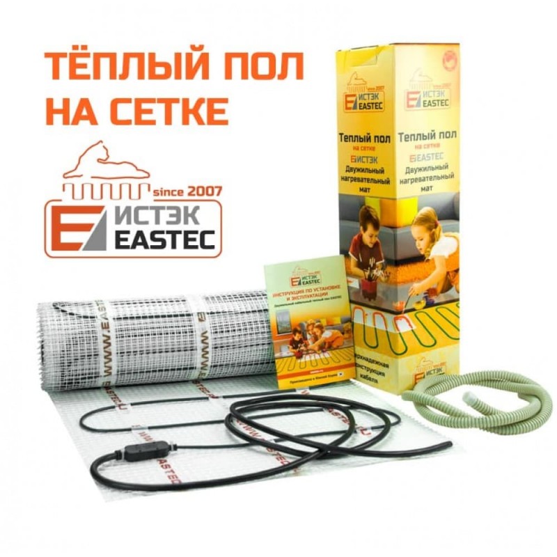 Комплект теплого пола на сетке EASTEC ECM - 1,5