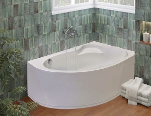 Акриловая ванна Roca Luna 248641000 170x115 асимметричная правая белая