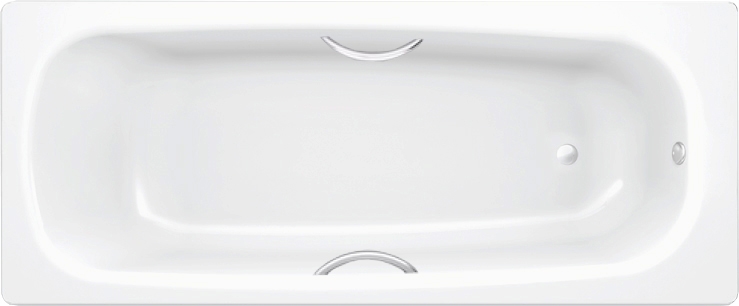Ванна стальная UNIVERSAL HG 160*70 белая 3,5 mm с отв. д/ручек