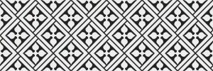 Керамическая плитка Lasselsberger Ceramics Локивуд 7264-0004 пэчворк черно-белый 60*20 см