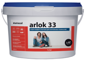 33 Arlok водно-дисперсионный клей/ 1,3кг