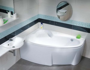 Акриловая ванна Ravak Asymmetric 150x100 L