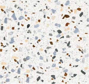 Керамогранит  ZERDE TILE CHIPS WHITE  60*60 см