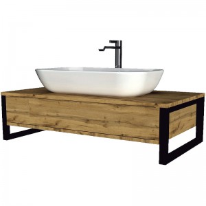 Столешница 1MarKa GRUNGE LOFT 90П У85843 дуб Вотан