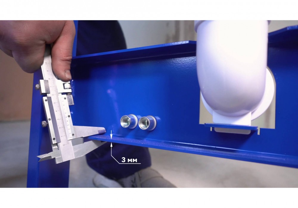 Инсталляция с подвесным унитазом