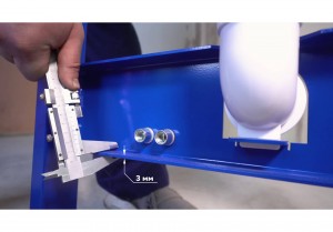 Инсталляция с подвесным унитазом