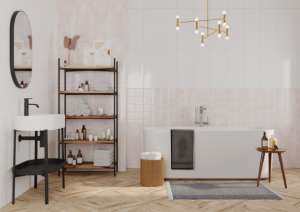 Плитка керамическая Sweety pink square wall 02 250х600 (1.2)