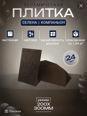 Плитка настенная Селена 20*30