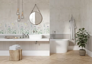 Керамическая плитка Liberty grey 25*60 см