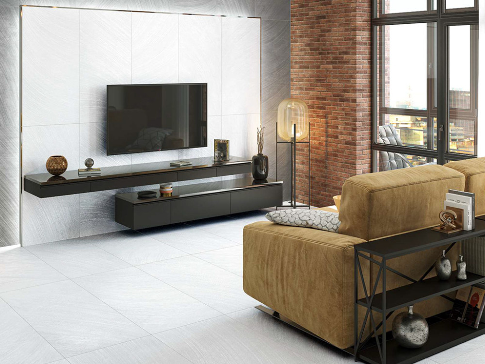 Керамогранит Metallic White 120*60 см