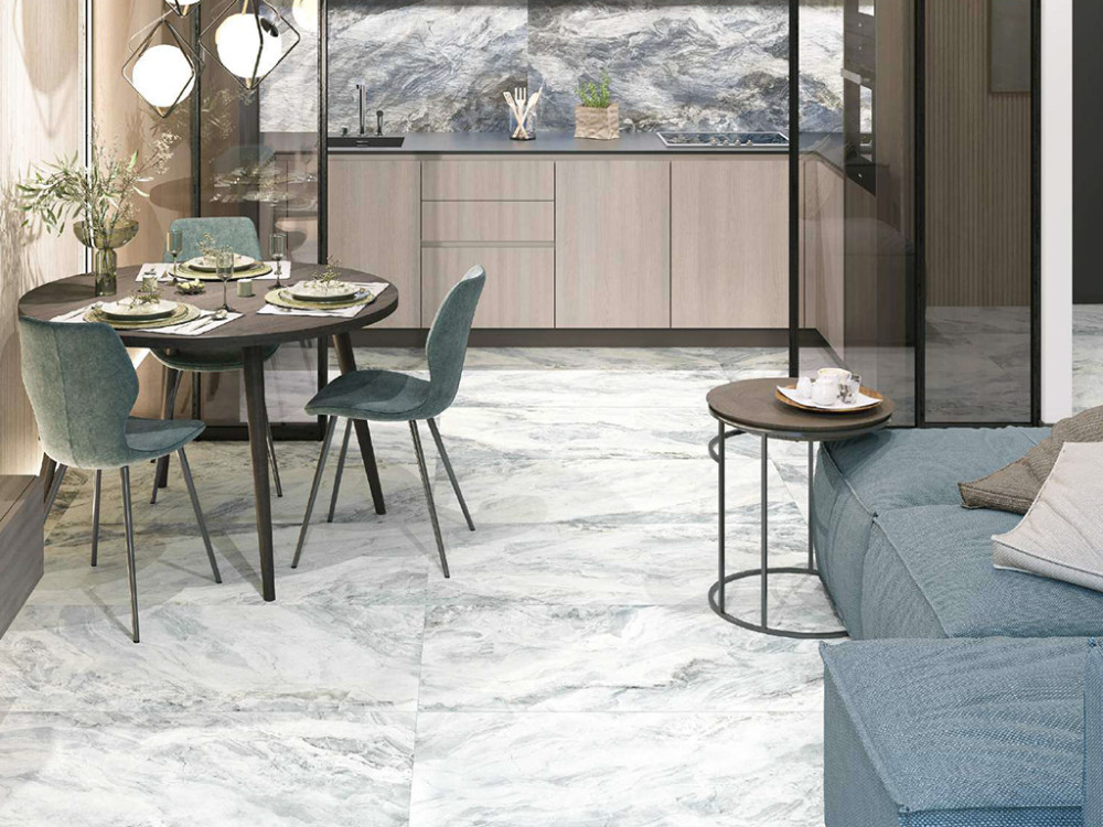 Керамогранит Waterfall Blue 120*60 см