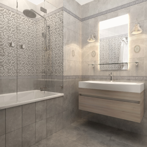 Кафельная плита мозаика 20*30 см
